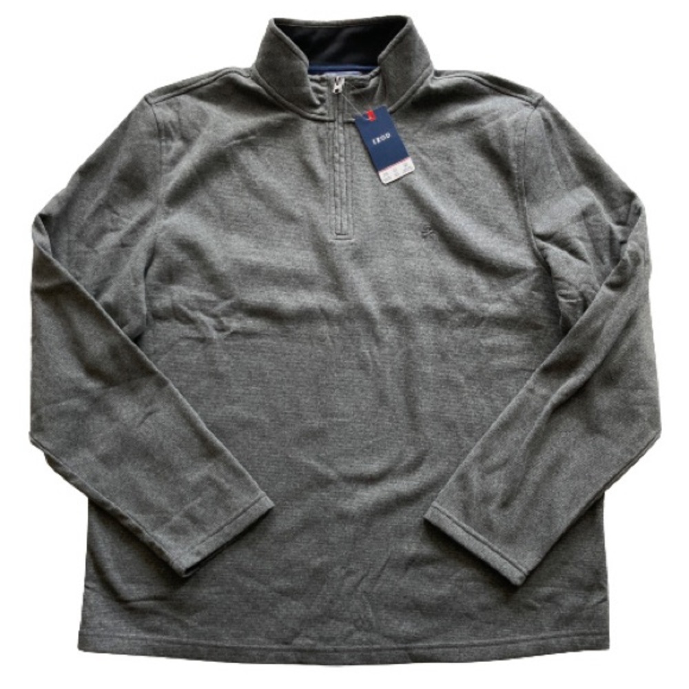 Izod Mens 1/4 Zip Fleece Pullover Sweater XL NWT